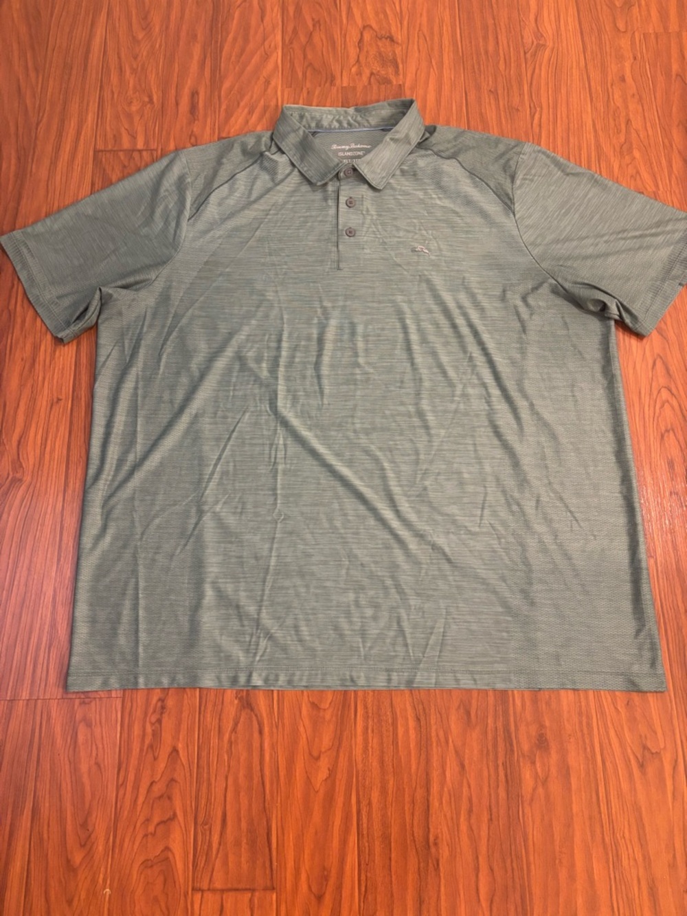 Tommy Bahama Islandzone Light Green Short Sleeve Polo Shirt Mens 3XLT